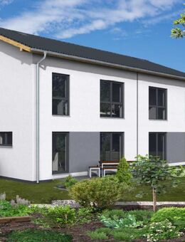 Massivbauweise und Spitzenlage: Neubau einer Doppelhaushälfte in Bad Nauheim - Bad Nauheim