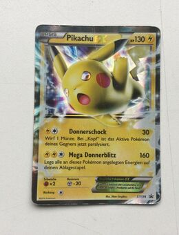 Pokémon Sammelkarte Pikachu EX Promo XY174 - Fulda