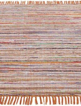 carpetfine Teppich Kelim Chindi, Wendeteppich, rechteckig, Höhe: 6 mm, handgewebt, Fleckerlteppich mit Fransen, auch vielen in Läufergrößen