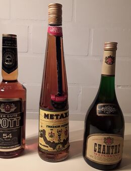 Spirituosen Alkohol Pott-Rum, Metaxa, Chantre Weinbrand - Leopoldshöhe