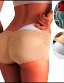 Scrunch Push Up Shape Shorts Hose mit Pads Popushern , 36 38 in 15366