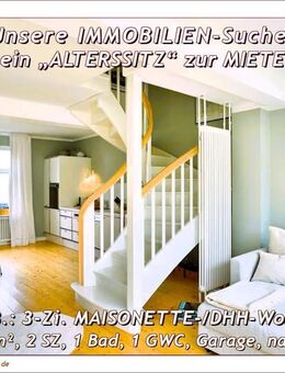MIET-Gesuch: 3 ZKDB WOHNUNG i|d NRW-Region „MÜNSTERLAND" / "nördl. RUHRGEBIET“ mit Balkon o. Terrasse, naturnah. - Lüdinghausen