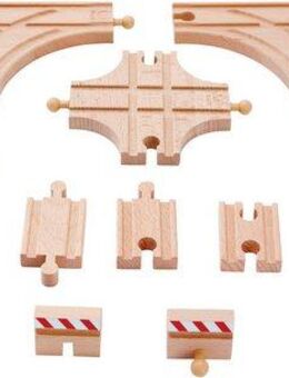 Hape Kinderfahrzeug-Schienen Schienen-Erweiterungs-Set