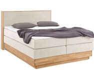 Home affaire Boxspringbett Cavan, Eiche, inkl. Bettkasten & Topper, verschiedene Härtegrade (auch H4)
