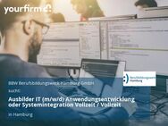 Ausbilder IT (m/w/d) Anwendungsentwicklung oder Systemintegration Vollzeit / Vollzeit - Hamburg