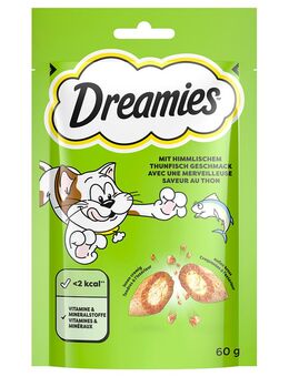Sparpaket Dreamies 55 / 60 / 180 g - Thunfisch (6 x 60 g)