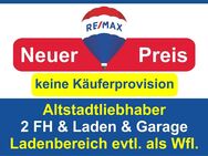 Keine Käuferprovision! Kaufen Sie ab € 425,- mtl.* / 2 FH & Laden (evtl. als Wohnung) Altstadthaus - Stadtprozelten