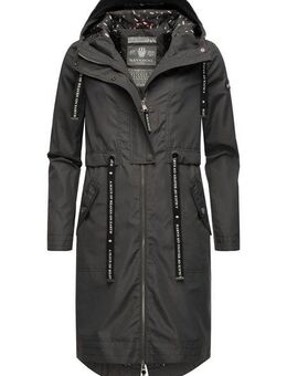 Navahoo Funktionsparka Josinaa stylische Übergangs Outdoorjacke mit Kapuze