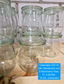 Weck Tulpengläser 220 ml - Luterbach