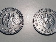 3 Münzen Deutsches Reich, 1 Reichspfennig, 1941A 1942J 1943J - Hamburg Hamburg-Nord