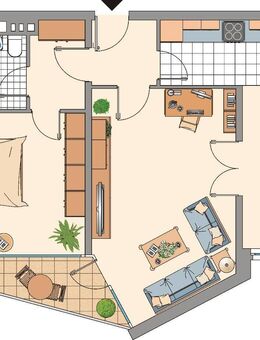 2-Zimmer-Wohnung in Ratingen West - Ratingen