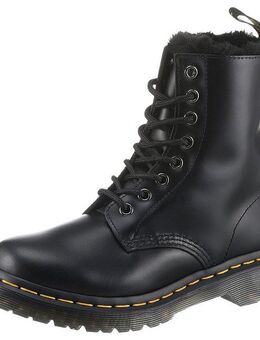 DR. MARTENS 1460 Serena Schnürboots Chunky Boots, Plateau Schuh, Boots mit Warmfutterausstattung