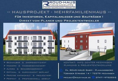 + EXKLUSIVES MEHRFAMILIENHAUS-PROJEKT! +