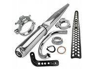 Simson Set Auspuff Krümmer Hitzeschutz Simson S51 Enduro UVP 149€ Set2532 - Wuppertal