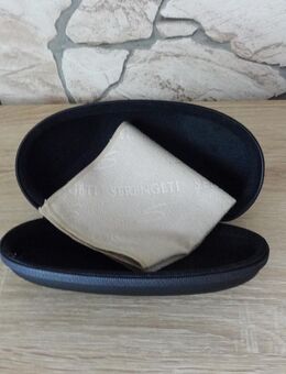 SERENGETI Brillen / Sonnenbrillen Etui „schwarz“ mit Putztuch - Andernach