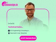(Junior) Technical Sales (m/w/d) - Neumarkt (Oberpfalz)