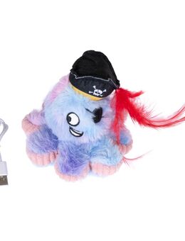 TIAKI Elektronisches Katzenspielzeug Tintenfisch-Pirat - 1 Stück