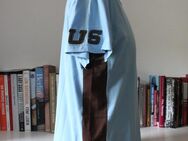T-Shirt US 40 Forty hellblau braun Größe L - Bremen