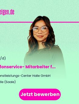 Telefonservice- Mitarbeiter (m/w/d) für die ADAC Sachbearbeitung - Halle (Saale)