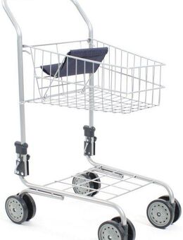 CHIC2000 Spiel-Einkaufswagen Navy Blue, mit Puppensitz