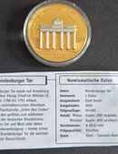 Münze 1 Dollar Cook Islands 2009, "Brandenburger Tor" + Zugabe in 90571