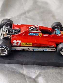 1:43 OVP Oldie Formel 1--Ferrari 126 C 1982 NR 27 G.P San Marino Gilles Villeneuve und noch andere - Meckenheim