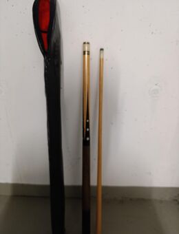 Billard-Queue mit Tasche – 2-teilig, gepflegter Zustand - Bottrop