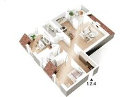 Moderne 3-Zimmer Neubauwohnung mit Balkon - Neubau - 1.2.4 - Ulm