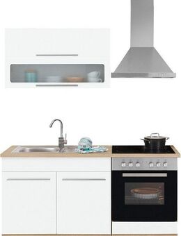 KOCHSTATION Küchenzeile KS-Eton, ohne E-Geräte, Breite 160 cm