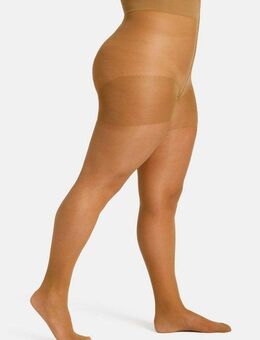 Camano Feinstrumpfhose fine curvy 20 DEN (1 St) mit nahtlosem Bundabschluss
