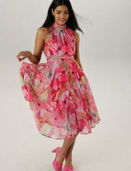 Aniston SELECTED Chiffonkleid mit traumhafter, floraler Musterung