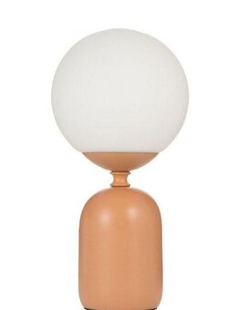 Pauleen Tischleuchte Glowing Charm max 20W Rusty red/weiß Keramik, ohne Leuchtmittel, E14