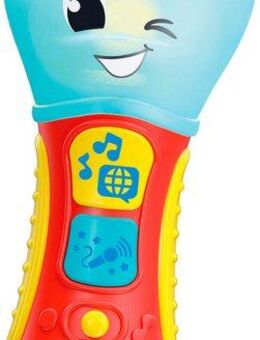 Clementoni® Lernspielzeug Baby Clementoni, Baby-Mikrophon, Mit Licht und Sound