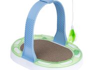 TIAKI Kratzspielzeug 3-in-1 für Katzen - L 40 x B 30 x H 31,5 cm