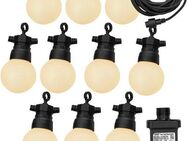 Luxform Lichterkette 24V-Lichterkette Honolulu - mit warmweißen LED, Überall aufhängbar, drinnen und draußen