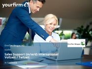 Sales Support (m/w/d) International Vollzeit / Teilzeit - Saerbeck (NRW-Klimakommune)