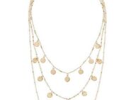 LASCANA Kette mit Anhänger, mehrreihiges Kettenset mit Anhänger, Halskette, Halsschmuck