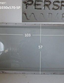 Wohnwagenfenster PERSPEX ca 103 x 57 (Sonderpreis) gebraucht D46 (zB Hymer/Fendt/Tabbert) - Schotten Zentrum