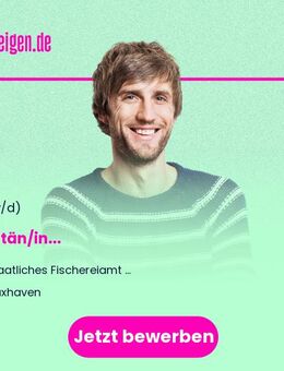 Kapitän/in (w/m/d) - Cuxhaven