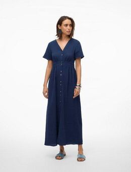 Vero Moda Maxikleid VMNATALI SS ANKLE DRESS WVN GA SPE Sommerkleid