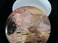 Dose Porzellan Gustav Klimt Der Kuss mut Deckel - Regenstauf