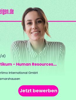 Praktikum (m/w/d) - Human Resources - Zusmarshausen