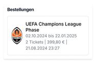 Champions League, 2 Ticketpakete, Veltins Arena Gelsenkirchen, Schalke - Meppen