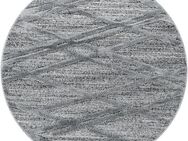 Ayyildiz Teppiche Teppich PISA 4706, rund, Höhe: 20 mm, auch rechteckig, Hoch Tief Struktur, Wohnzimmer, Schlafzimmer