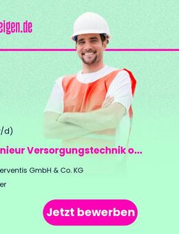Ingenieur Versorgungstechnik oder Techniker (m/w/d) - Trier