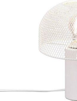 Leonique Tischleuchte Elenoire, ohne Leuchtmittel, Pilzlampe Tischlampe Schreibtischlampe Gitter Draht Schirm