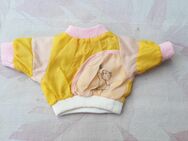 Puppenkleidung * Pullover * gelb mit Katzenmotiv - Bonn Poppelsdorf