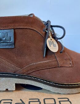 GABOR Stiefelette – NEU - ungetragen - Veloursleder braun - Gr. 46 - Rheine