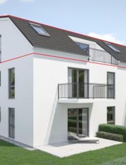 NEUBAU KfW-55!!! 3-Zimmer Dachgeschosstraum mit Dachterrasse!!! - München