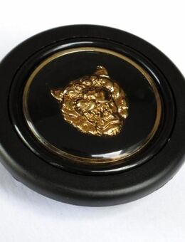 Jaguar Gold Edition Hubknopf MOMO Hornknopf Hupe MOMO gold - schwarz - Dübendorf